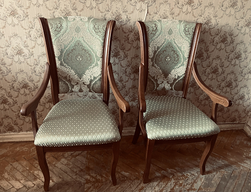 Кресло Линет ткань tenerife silver / бежевый фото покупателя 10